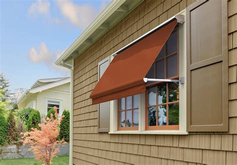 window awnings vs fabric